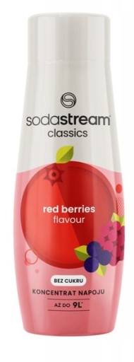 SodaStream BUTELKI Fuse x2 1L KOLOROWA MOZAIKA + Syrop do wody Owoce leśne
