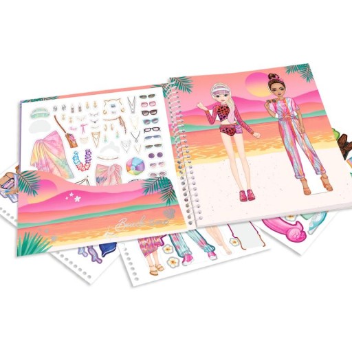 TOP MODEL DRESS ME UP HOLIDAY NAKLEJKI 12721