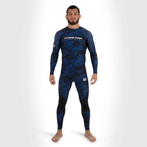 Мужской рашгард с длинными рукавами HAVOC BLUE L EXTREME HOBBY