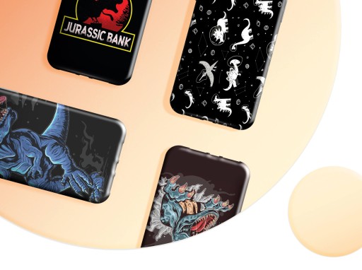 ETUI DO SAMSUNG GALAXY A33 5G WZORY DINOZAURY REPTILIA PREHISTORYCZNE CASE