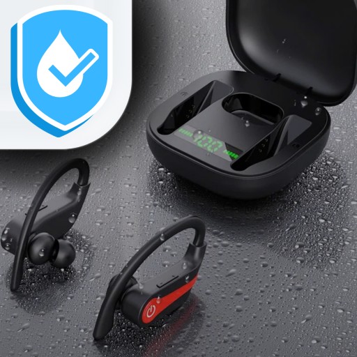 БЕСПРОВОДНЫЕ НАУШНИКИ BLUETOOTH СПОРТИВНЫЙ МИКРОФОН POWERBANK 5.1