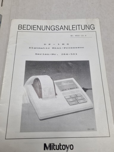 Устройство Mitutoyo Digimatic DP-1HS