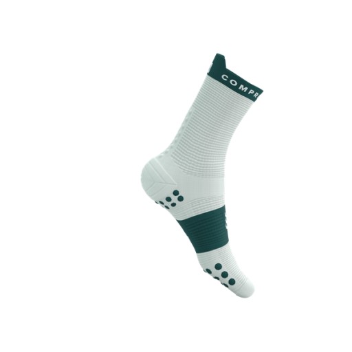 COMPRESSPORT Skarpetki do biegania wysokie V4 RUN HIGH sugar/storm T1
