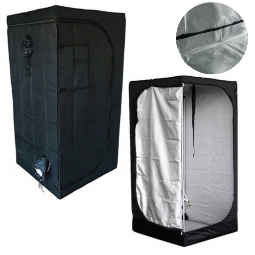 ТЕНТ ДЛЯ РАСТЕНИЙ GROWBOX SOLID 160x80x80 CM