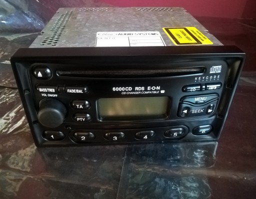 FORD GALAXY LIFT RADIO 6000CD 6000NE RDS EON +KOD