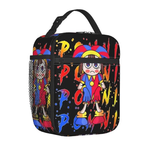 Insulated Lunch Tote Bag The Amazing Digital Circus Merch Jax Pomni Zooble