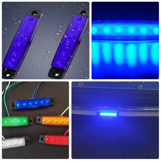 ПАЛУБНЫЕ ФОНАРИ, ЗАДНИЙ СВЕТОДИОДНЫЙ ПОНТОН 6LED
