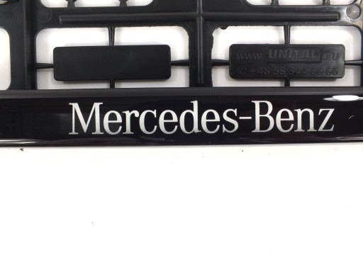 ГЕЛЕВАЯ РАМКА НОМЕРНОГО ЗНАКА MERCEDES PREMIUM