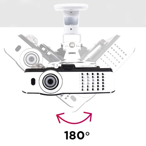Duronic PB07XB Потолочное настенное крепление для проектора