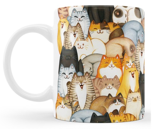 Кошачья кружка. Для любителя кошек.
