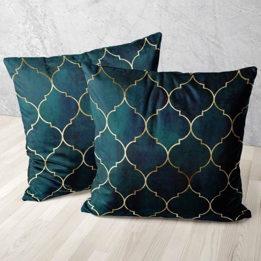 POSZEWKA DEKORACYJNA WELUR VELVET 40X40 PODUSZKĘ 064