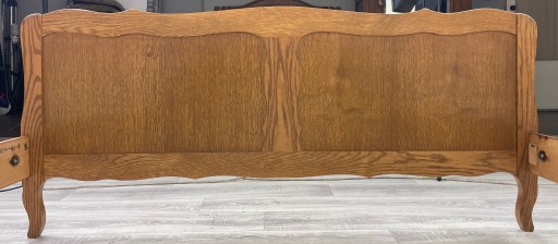 СТИЛЬНАЯ ДУБОВАЯ КРОВАТЬ ДЛЯ СПАЛЬНИ LUDWIK OAK F73
