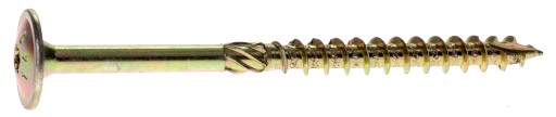 Столярные дисковые саморезы по дереву TORX Klimas WKCP 8x140 25 шт.