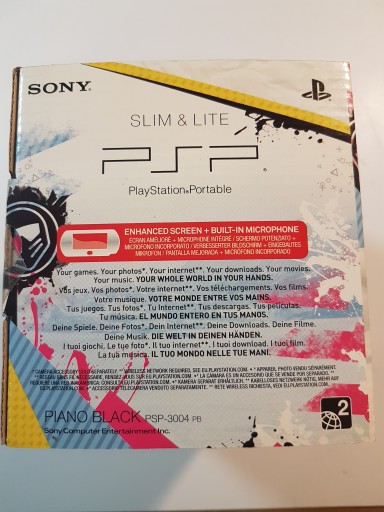 КОРОБКА ДЛЯ PSP 3004 SLIM MOTOR STORM CONSOLE
