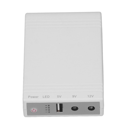 Zasilacz bezprzerwowy Mini UPS 10400 mAh USB 5 V