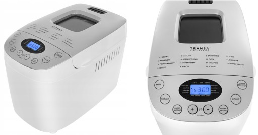 Automat do chleba Wypiekacz 15 PROGRAMÓW 2 MIESZADŁA SmartBake 850W MENU PL