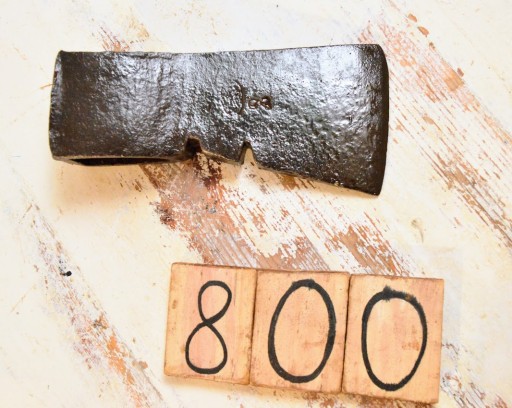 Oryg. Stary kuty topór toporek siekiera 1 kg Syg