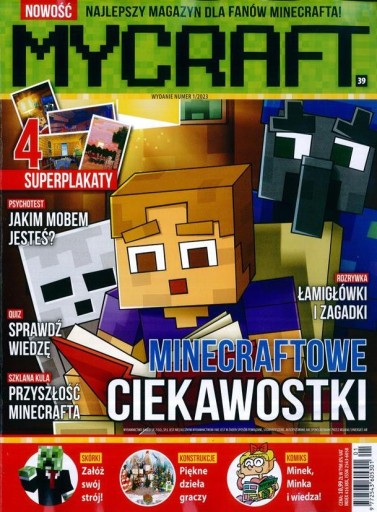 MYCRAFT 1/2023 - ЖУРНАЛ ДЛЯ ЛЮБИТЕЛЕЙ MINECRAFT