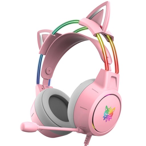 Игровые наушники Onikuma x15 Pro Cat ушей поверх