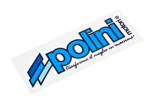 Наклейка-логотип Polini 120x40мм