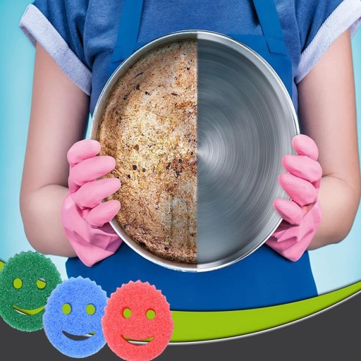 МНОГОФУНКЦИОНАЛЬНАЯ ГУБКА ДЛЯ ЧИСТКИ 3 шт.