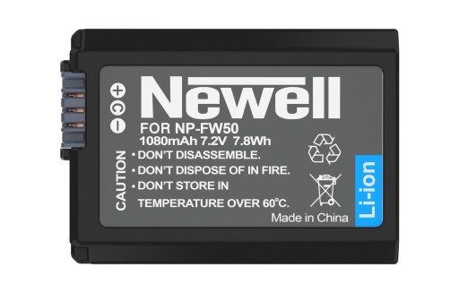 Зарядное устройство +1 аккумулятор Newell NP-FW50 для Sony A7 II