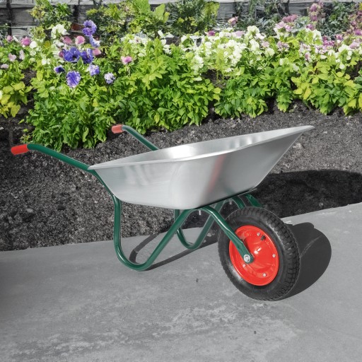 КОЛЕСО ДЛЯ ТАЧКИ, ТЕЛЕЖКА НА ПЛАТФОРМЕ 260x85MM КОЛЕСО 3,00/4, ТРУБКА, 20, 136 КГ