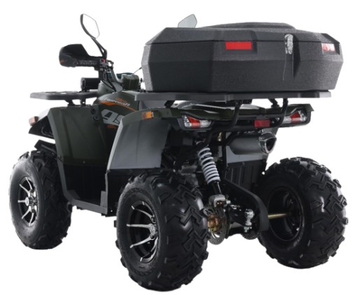 KUFER BOX SKRZYNIA TYŁ TYLNY 78L + OPARCIE Quad ATV Tao Motors 180/200/250