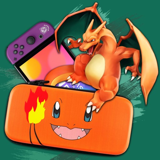 ЧЕХОЛ ДЛЯ NINTENDO SWITCH OLED POKEMON CHARMANDER