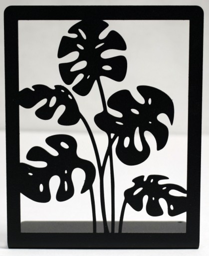 Подставка для книг Monstera Solid Metal Black
