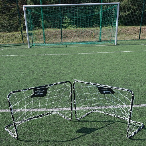 МЕТАЛЛИЧЕСКИЕ ФУТБОЛЬНЫЕ ВОРОТА детские ворота 2 шт UMBRO