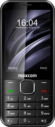НОВЫЙ ТЕЛЕФОН MAXCOM MM334 ELEGANT черный 4G