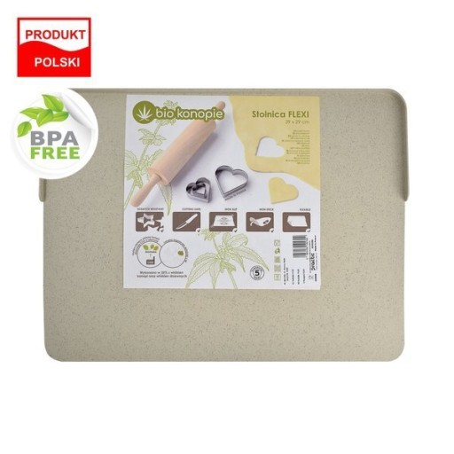 ELASTYCZNA STOLNICA MATA FLEXI MAŁA 39x29CM BIO