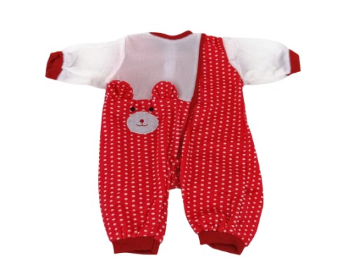 UBRANKO DLA LALKI BOBAS 45CM