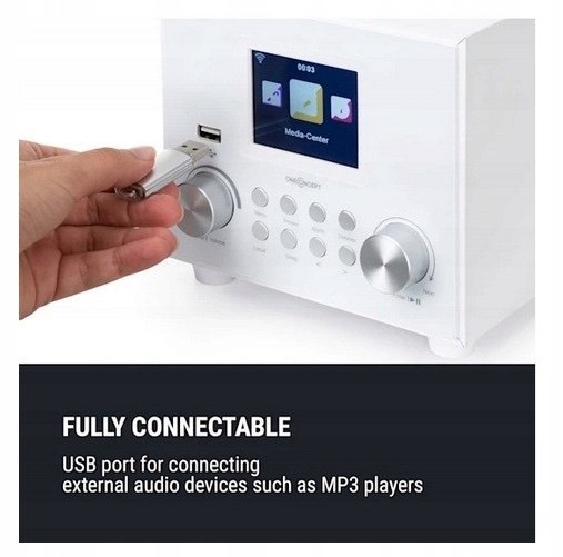 ИНТЕРНЕТ-РАДИО WIFI BLUETOOTH ЖК-ПУЛЬТ ПУЛЬТА