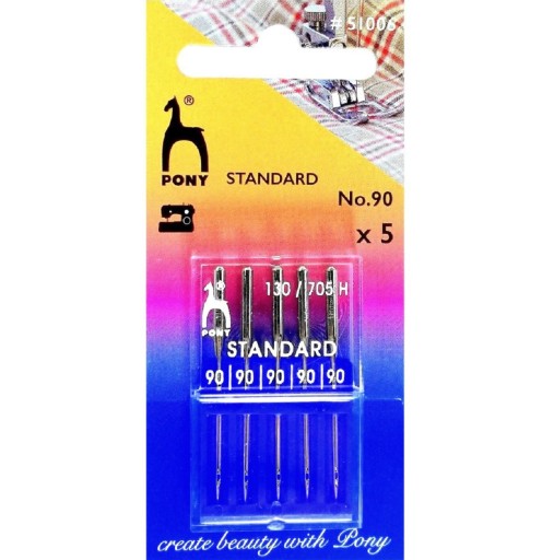Иголки машины A5 PCS Half -blue 130/705H № 90 | 006