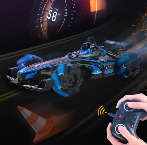 Авто RC CAR Дистанционно управляемый жест DRIFT 4x4 BOLID Formula ДЫМ