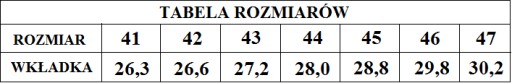 Kalosze czarne robocze GRAND BLACK r. 42