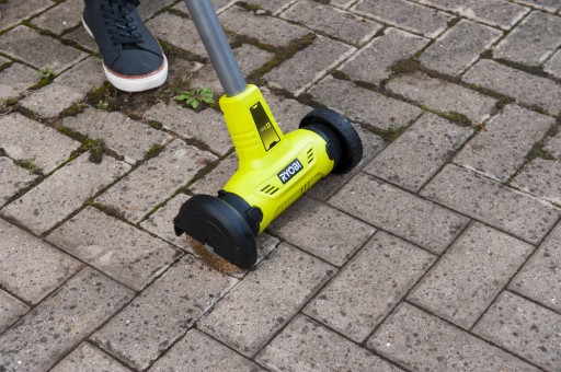 Устройство Ryobi ONE+ RY18PCA-0 для зачистки швов в брусчатке