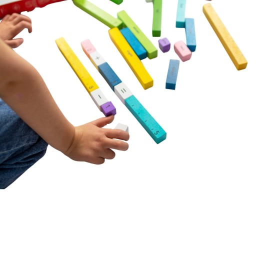 DREWNIANA UKŁADANKA TABLICA MATEMATYCZNA KLOCKI EDUKACYJNE TOOKY TOY