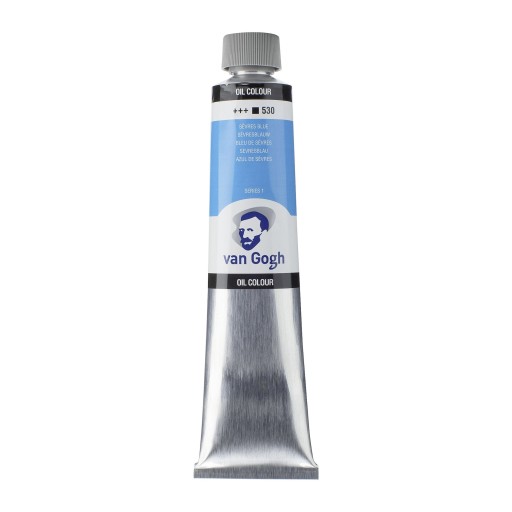 Farba Olejna VAN GOGH artystyczna wydajna Talens 200ml NIEBIESKI SEVRES 530