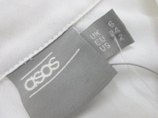 34 ASOS MATERNITY DŁUGA TUNIKA CIĄŻOWA ECRU T2097