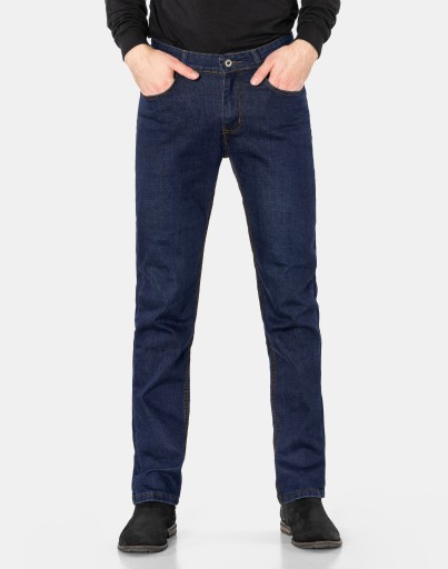 Темно-синие мужские джинсовые брюки Denim 0805 W42 L32