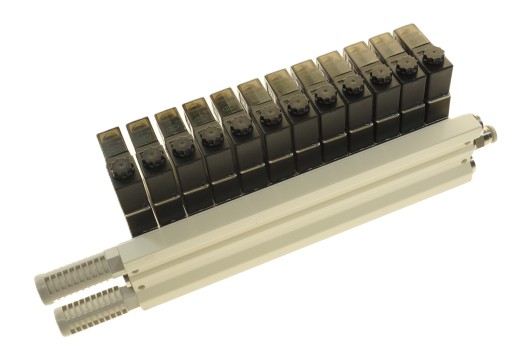 Wyspa 12 zaworowa AIRTAC Seria 100 5/2 - 1/8 24V DC