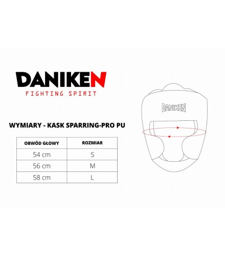 DANIKEN ЗАЩИТА ГОЛОВЫ ШЛЕМ SPARRING-PRO M