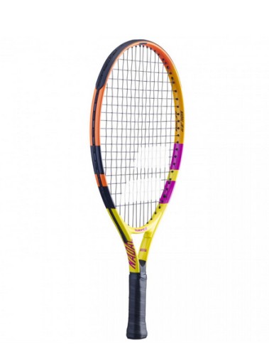 Детская теннисная ракетка Babolat JR Rafa 19 желтый/оранжевый/фиолетовый