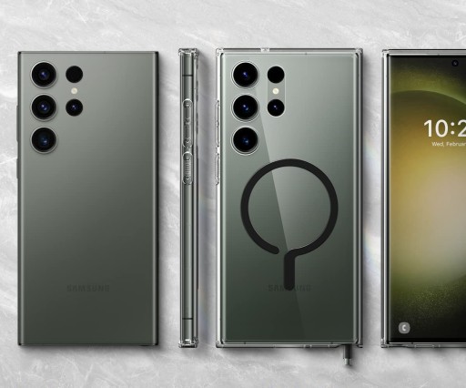 Чехол для Galaxy S23 Ultra, Spigen Ultra Hybrid Mag. — чехол для MagSafe, чехол