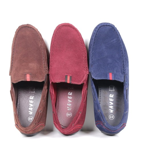 MĘSKIE MOKASYNY BRĄZOWE ZAMSZOWE BUTY WSUWANE CASUAL MUST HAVE SEZONU HOT