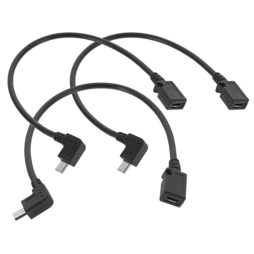 3 шт. Угловой кабель Micro USB Кабель Micro USB