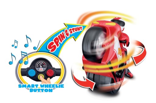 Мотоцикл BBURAGO RC MOTION CONTROL с фигуркой 95001